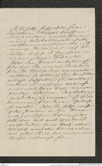 Nachlass Franz Steindachner, Brief von H. Maltzan an Franz Steindachner (07.05.1881), Inv.Nr. 323.04, Seite 3